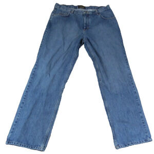 RedHead Mens Classic Jeans 36X32 Blue Denim RH101972 Rugged Bass Pro SHops EUC